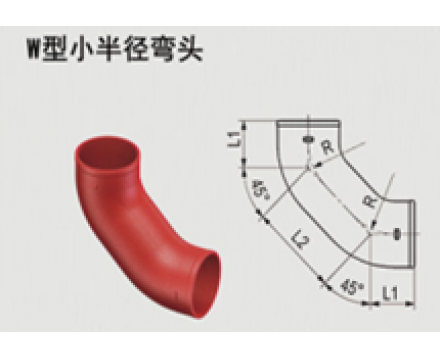 W型小半徑彎頭